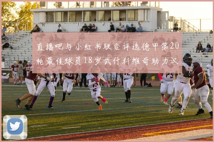 直播吧与小红书联合评选德甲第20轮最佳球员18岁武什科维奇助力汉堡逼平拜仁